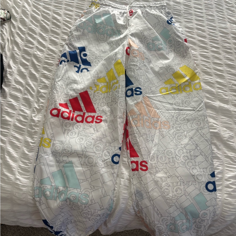 Adidas Windbreaker Logo Pants